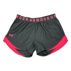 Black/Hot Pink (028) - Under Armour Women's Moisture Wicking Play Up 3.0 Gym Sho